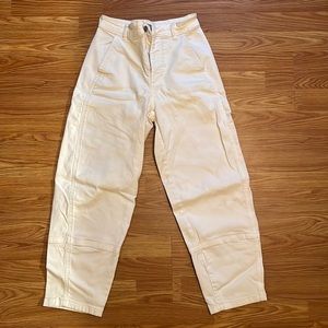 Everlane Barrell Pant - Size 2, Bone